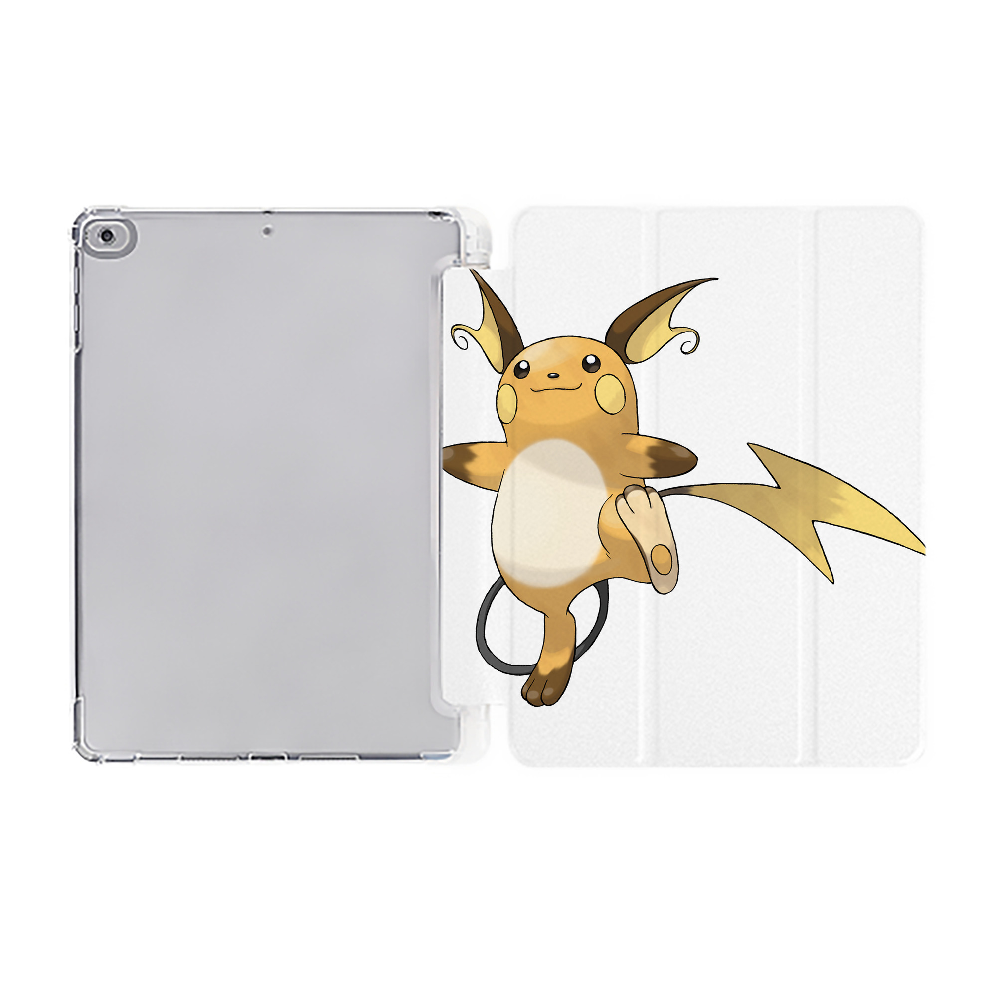 （画像用） ポケットモンスター Pokémon IPad ケース ペン収納付き 三つ折りスタンド PUレザー×シリコン 対応機種9.5/10.5/10.9インチ